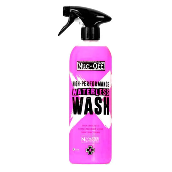 Muc off Muc Off High Performance Waterless Wash Cleaner 5L 4 Units One Size Pink