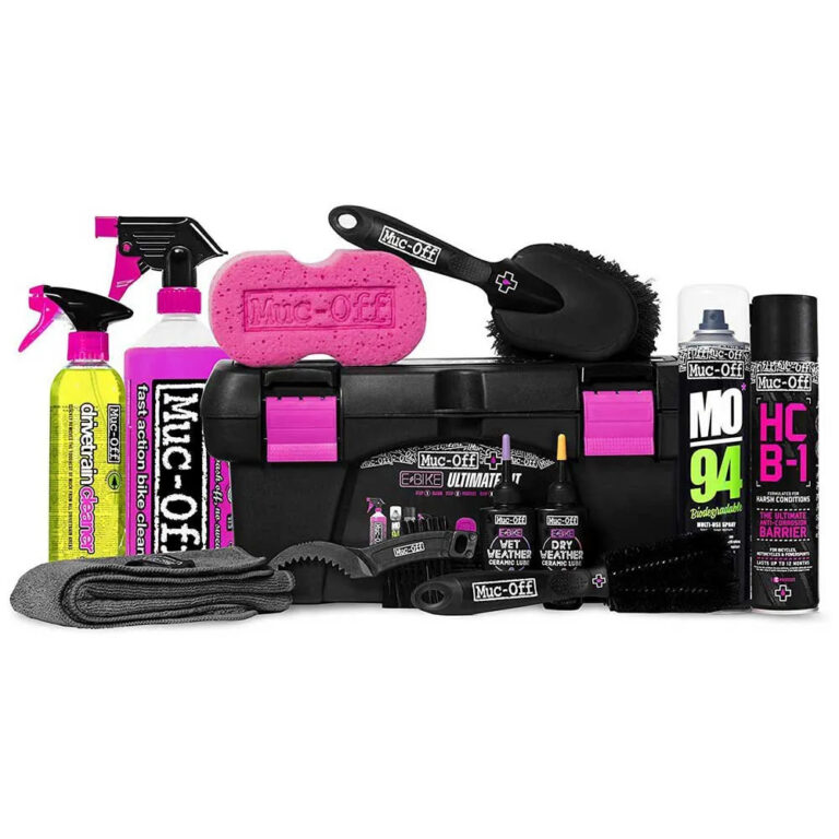 Muc off Muc Off Ultimate E-Bike Cleaning Kit One Size Black / Pink