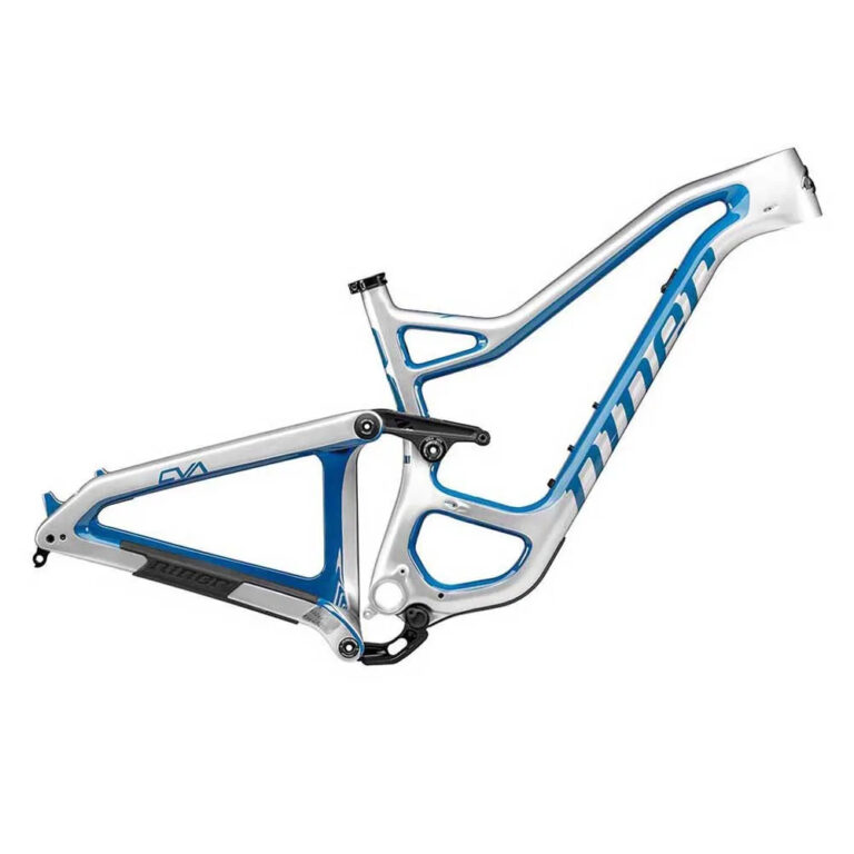 Niner RIP 9 RDO MTB Frame S Silver / Baja Blue - Image 2