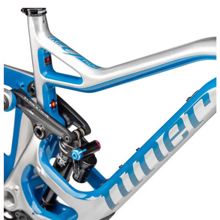 Niner RIP 9 RDO MTB Frame S Silver / Baja Blue - Image 3