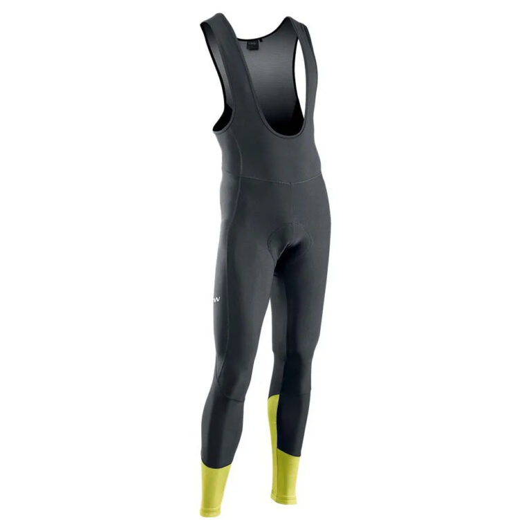 Northwave Active Colorway Bib Tights S Anthracite / Yellow - 3XL Anthracite / Yellow