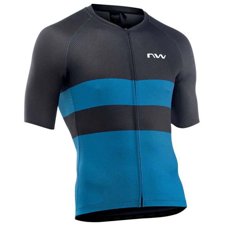 Northwave Blade Air Short Sleeve Jersey L Black / Blue