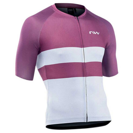 Northwave Blade Air Short Sleeve Jersey M Plum / Grey - XL Plum / Grey