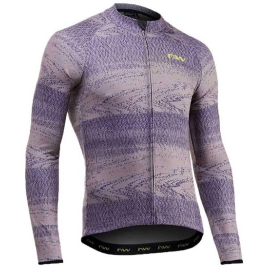 Northwave Blade Long Sleeve Jersey L Brown / Purple