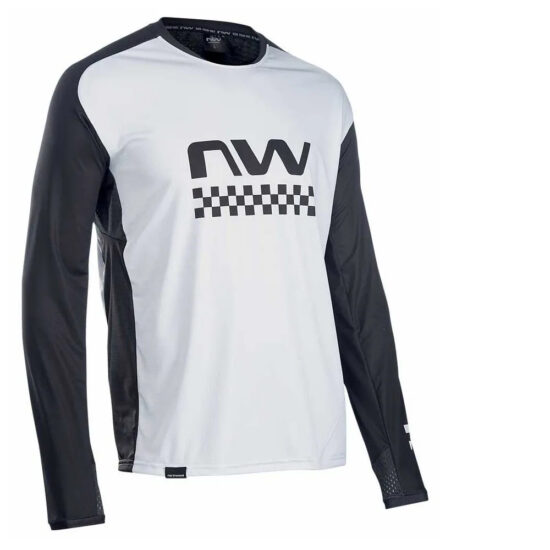 Northwave Edge Long Sleeve Jersey S Grey Black - L Grey Black