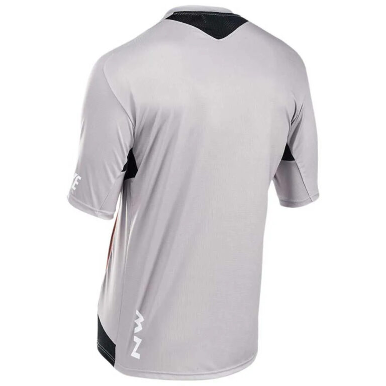 Northwave Edge Short Sleeve Enduro Jersey S Grey / Orange - Image 2