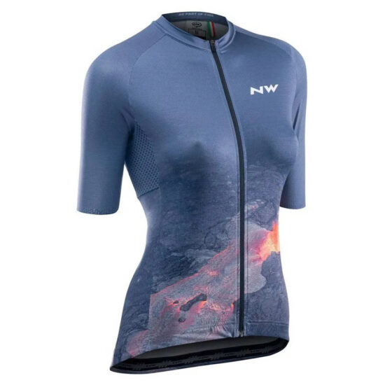 Northwave Fire Short Sleeve Jersey XS Dark Vapor