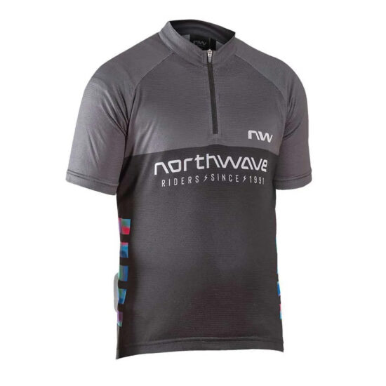 Northwave Force Evo Short Sleeve Jersey 10 Years Black / Red Briliant