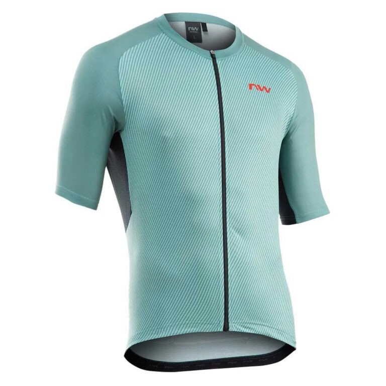 Northwave Force Evo Short Sleeve Jersey L Surf Blue