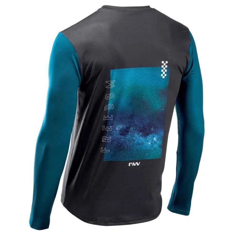 Northwave Freedom AM Long Sleeve Enduro Jersey M Blue - 2XL Blue - Image 2