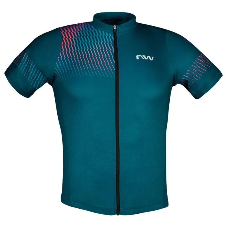 Northwave Origin Short Sleeve Jersey M Blue / Iridescent