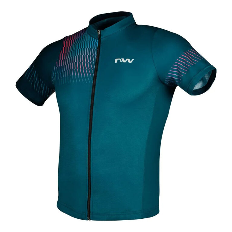 Northwave Origin Short Sleeve Jersey M Blue / Iridescent - Image 2