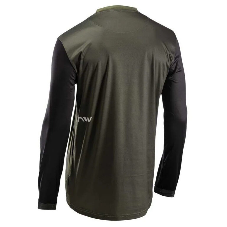 Northwave Sharp Long Sleeve Enduro Jersey S Forest Green / Black - L Forest Green / Black - Image 2