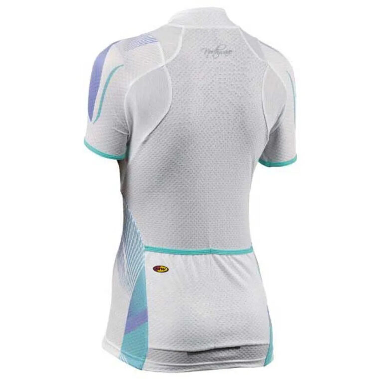 Northwave Vitamin Short Sleeve Jersey M White / Purple - Image 3