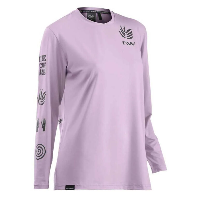 Northwave Xtrail Long Sleeve Jersey M Purple