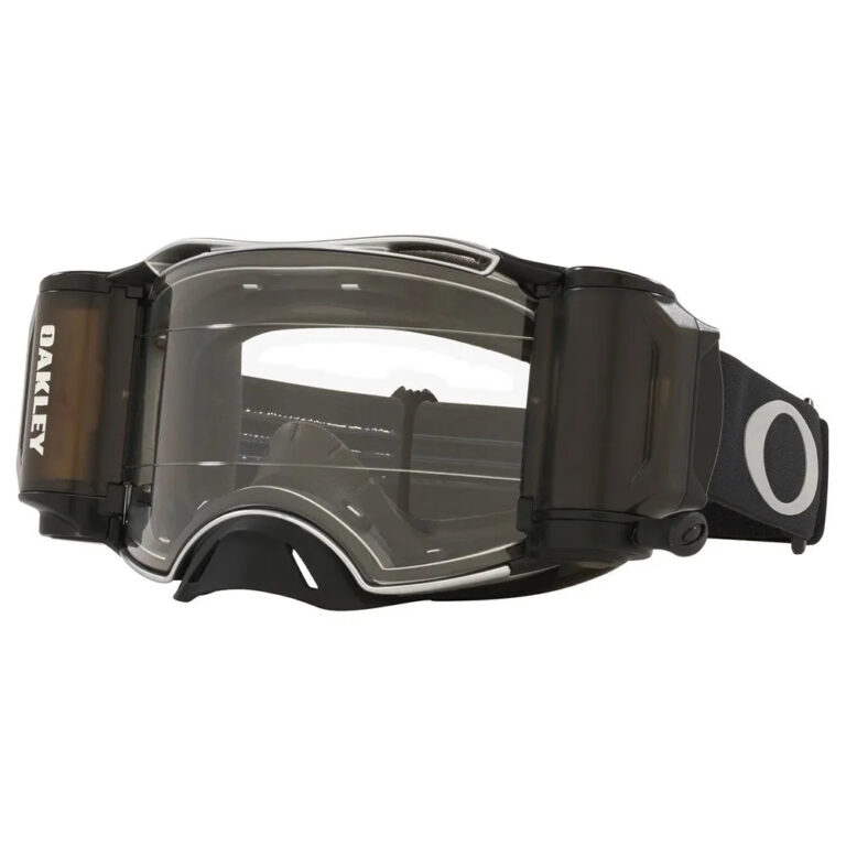 Oakley Airbrake MX Goggles Clear/CAT0 Tuff Blocks Gunmetal Black - Image 3