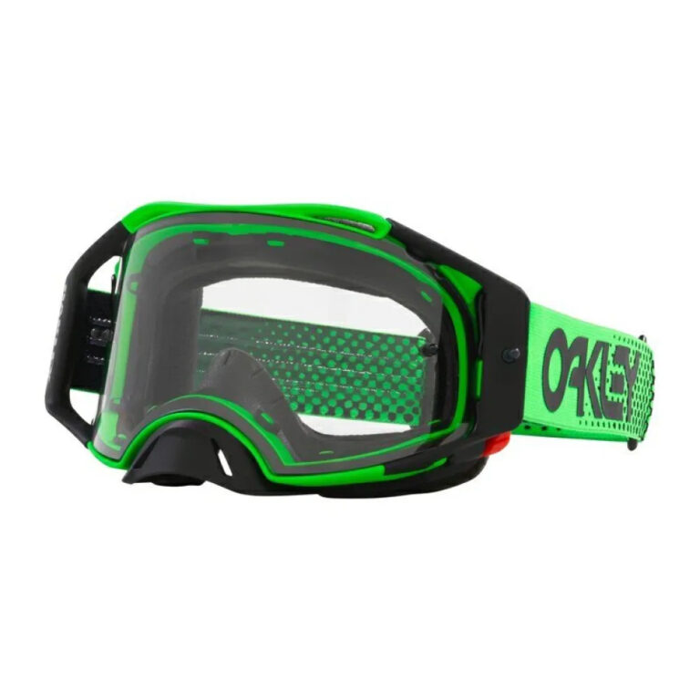 Oakley Airbrake MX Goggles Clear/CAT0 Moto Green