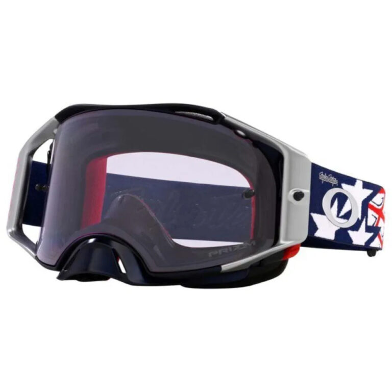 Oakley Airbrake Mx Off-road Goggles Prizm MX Low Light/CAT1 Tld Red White Blue Wings - Image 3