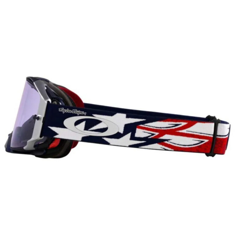 Oakley Airbrake Mx Off-road Goggles Prizm MX Low Light/CAT1 Tld Red White Blue Wings - Image 9