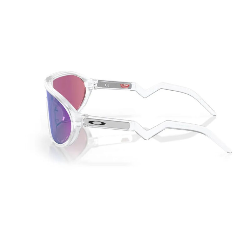 Oakley CMDN Prizm Sunglasses Prizm Road Jade/CAT2 Matte Clear - Image 4