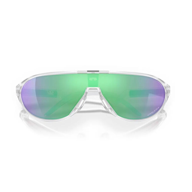 Oakley CMDN Prizm Sunglasses Prizm Road Jade/CAT2 Matte Clear - Image 6