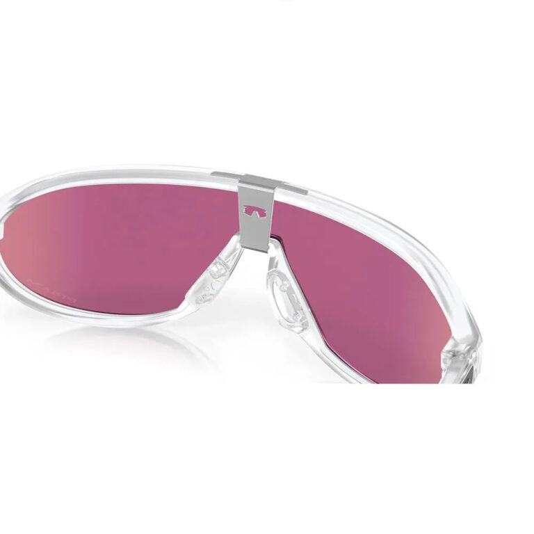 Oakley CMDN Prizm Sunglasses Prizm Road Jade/CAT2 Matte Clear - Image 8