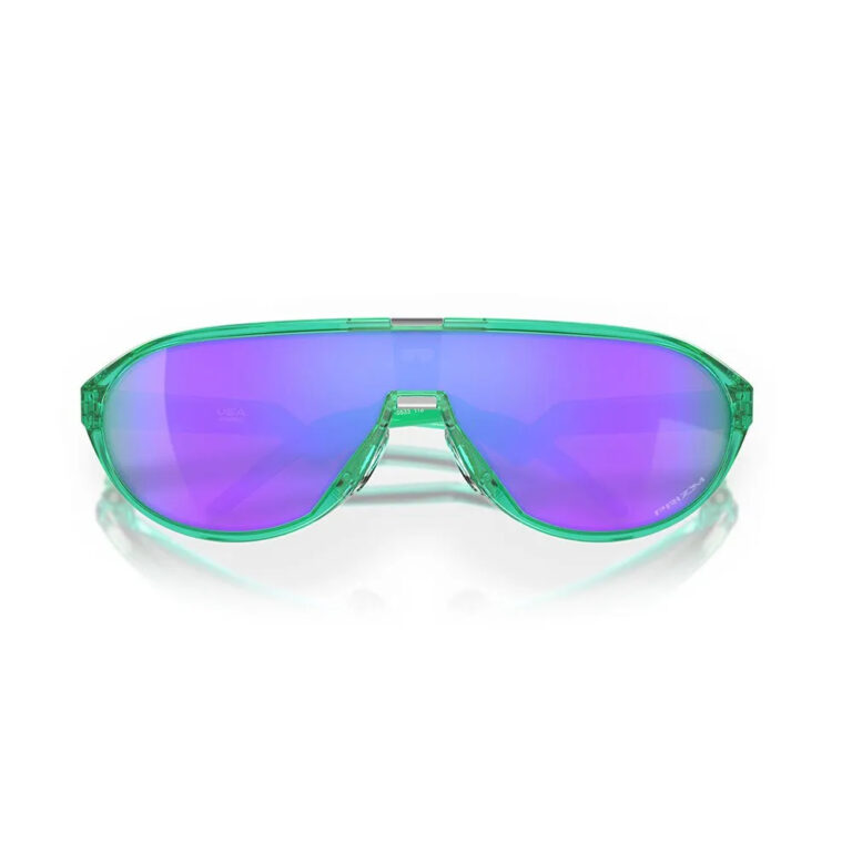 Oakley CMDN Sunglasses Prizm Violet/CAT3 Translucent Celeste - Image 6