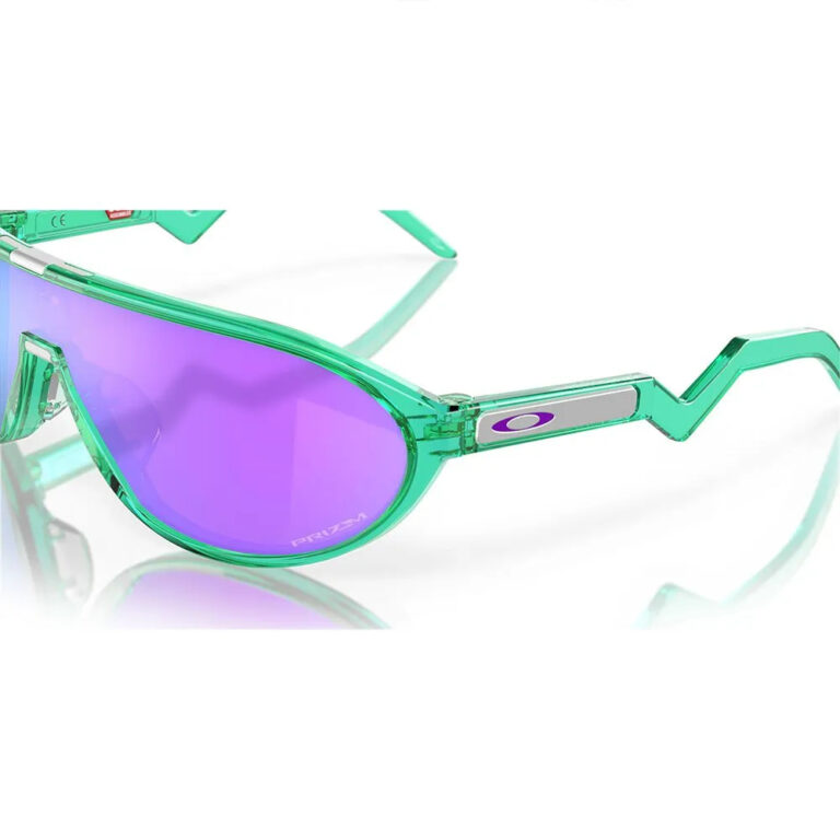 Oakley CMDN Sunglasses Prizm Violet/CAT3 Translucent Celeste - Image 8