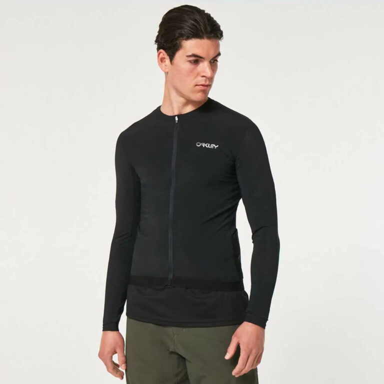 Oakley Element Long Sleeve Jersey XS Blackout - Image 6