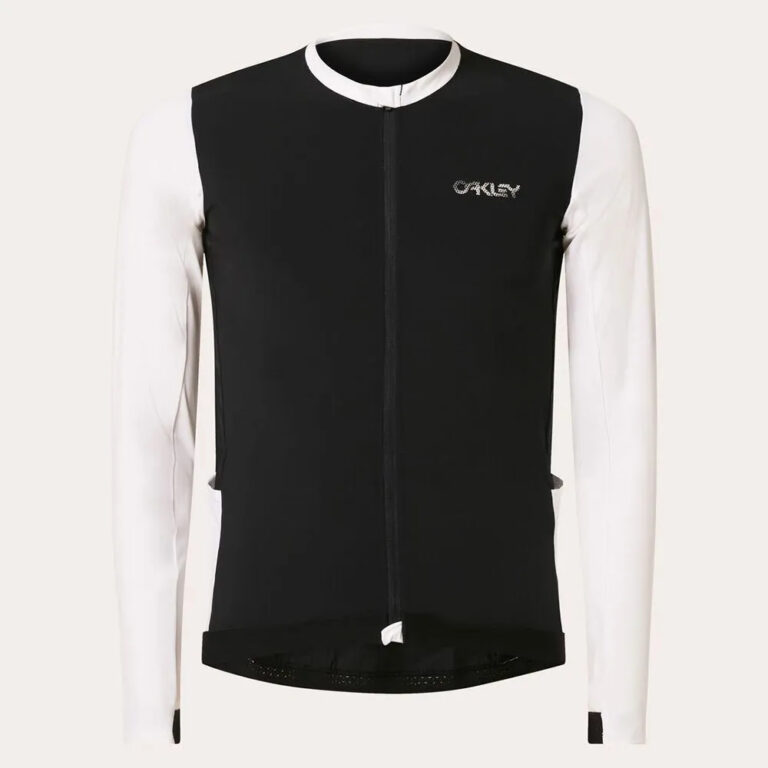 Oakley Element Long Sleeve Jersey XL Black / White - 2XL Black / White - Image 3