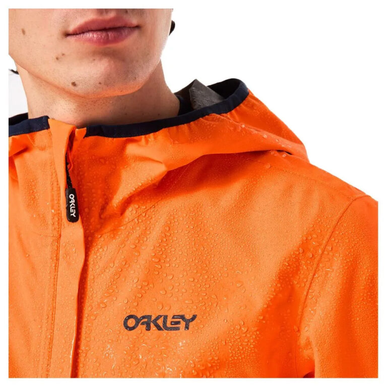 Oakley Elements Shell Jacket XS Neon Orange - 2XL Neon Orange - Image 6