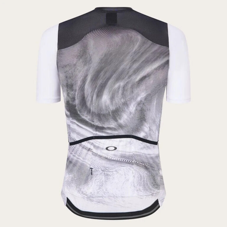 Oakley Endurance Dazzle Camo Short Sleeve Jersey L Gradient Swirl Black / White - Image 4