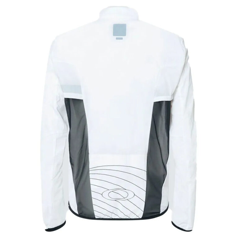 Oakley Endurance Pkbl Wind Jacket XS White - XL White - Image 4