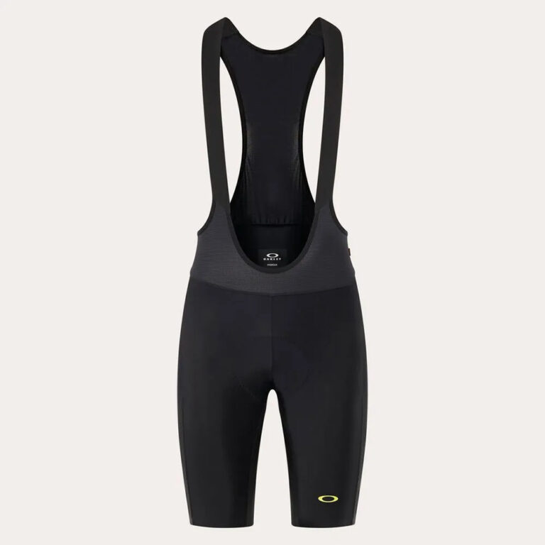 Oakley Endurance Ultra Bib Shorts 2XL Black / Sulphur - Image 3