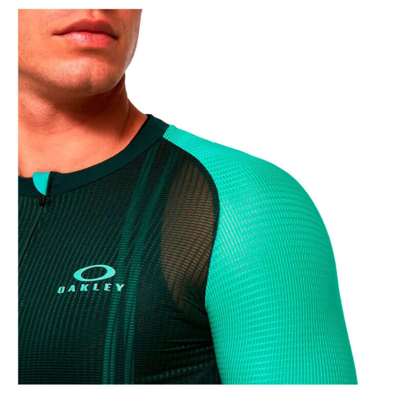 Oakley Endurance Ultra Lite Short Sleeve Jersey L Hunter Green - Image 10