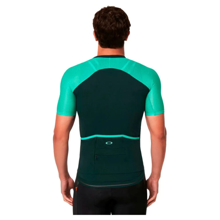 Oakley Endurance Ultra Lite Short Sleeve Jersey L Hunter Green - Image 2