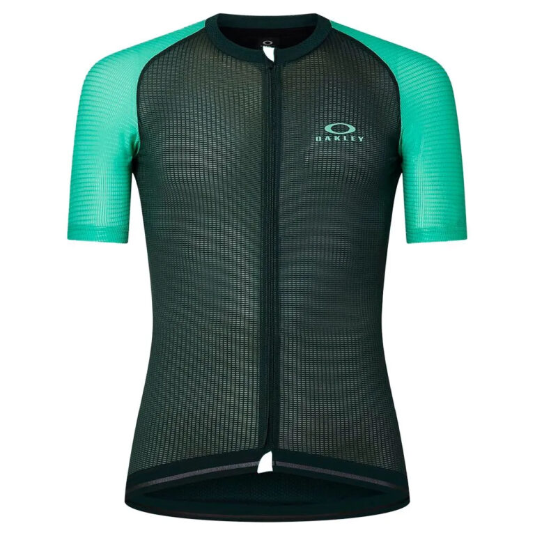 Oakley Endurance Ultra Lite Short Sleeve Jersey L Hunter Green - Image 3