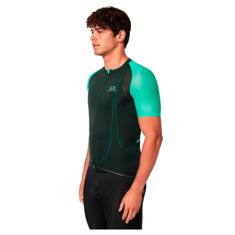 Oakley Endurance Ultra Lite Short Sleeve Jersey L Hunter Green - Image 7