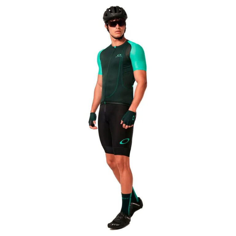 Oakley Endurance Ultra Lite Short Sleeve Jersey L Hunter Green - Image 9