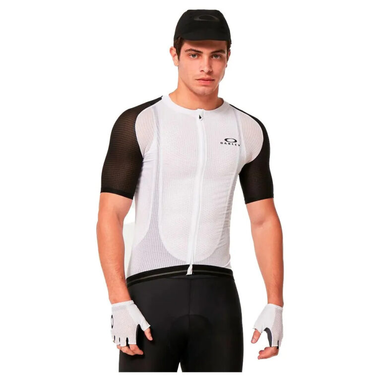 Oakley Endurance Ultra Lite Short Sleeve Jersey M White - Image 6