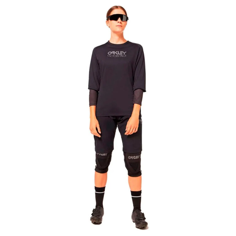 Oakley Factory Pilot II Long Sleeve Jersey S Blackout - Image 10