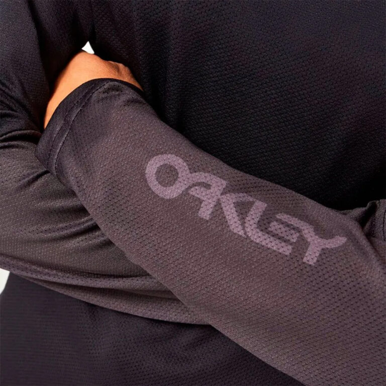 Oakley Factory Pilot II Long Sleeve Jersey S Blackout - Image 8