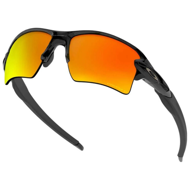 Oakley Flak 2.0 XL Polarized Sunglasses Prizm Sapphire Iridium Polarized/CAT3 Polished Black - Image 5