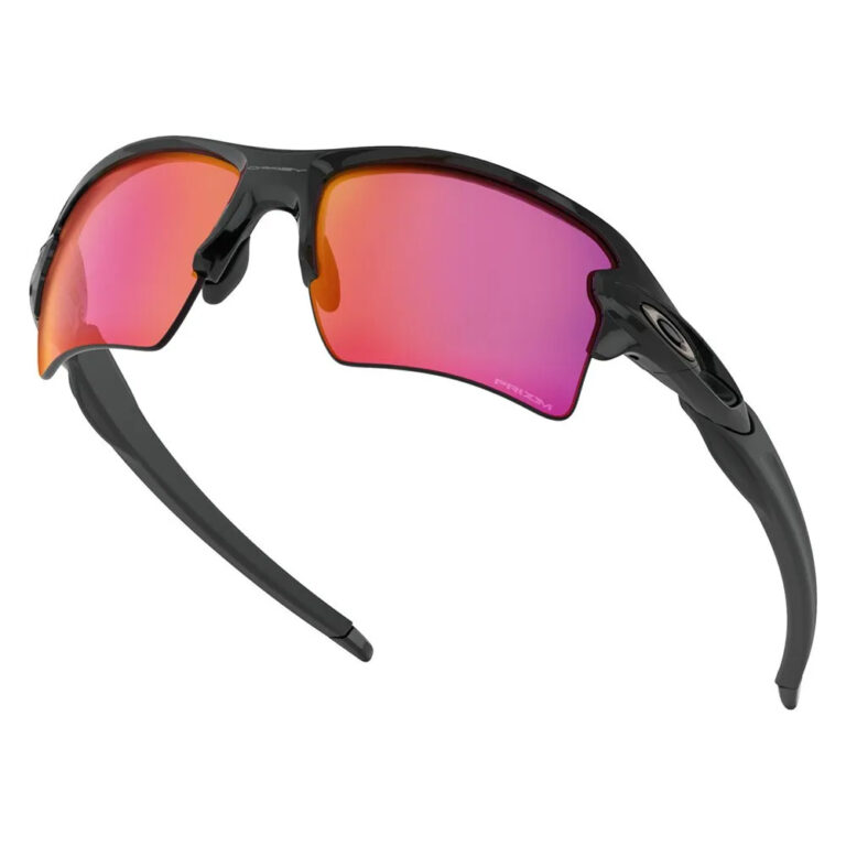 Oakley Flak 2.0 XL Prizm Field Sunglasses Prizm Field/CAT3 Polished Black - Image 6