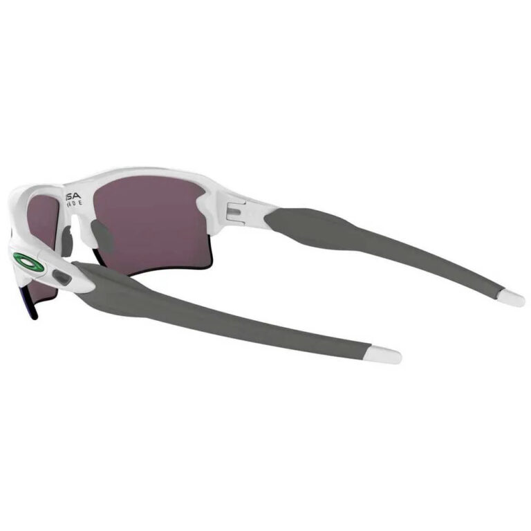 Oakley Flak 2.0 XL Prizm Sunglasses Prizm Jade/CAT3 Polished White - Image 10