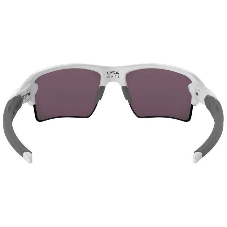 Oakley Flak 2.0 XL Prizm Sunglasses Prizm Jade/CAT3 Polished White - Image 2