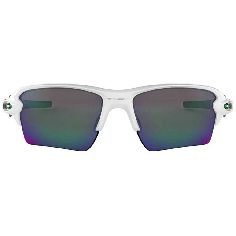 Oakley Flak 2.0 XL Prizm Sunglasses Prizm Jade/CAT3 Polished White - Image 5