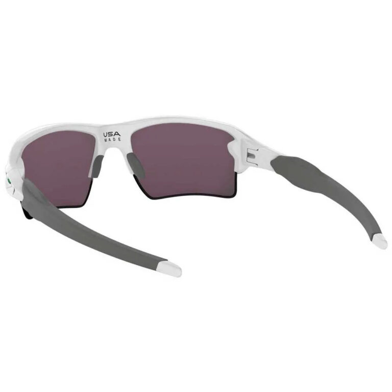 Oakley Flak 2.0 XL Prizm Sunglasses Prizm Jade/CAT3 Polished White - Image 6