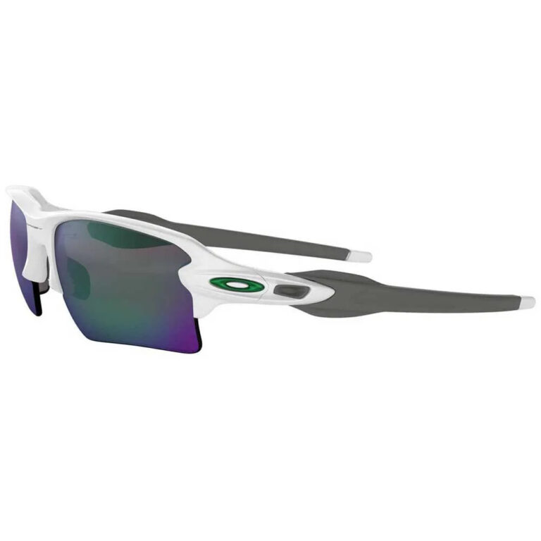 Oakley Flak 2.0 XL Prizm Sunglasses Prizm Jade/CAT3 Polished White - Image 8