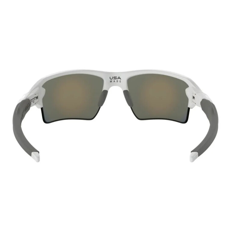 Oakley Flak 2.0 XL Prizm Sunglasses Prizm Ruby/CAT3 Polished White - Image 3